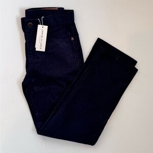 NWT Janie and Jack Navy Straight Leg Corduroy Pant Size 8